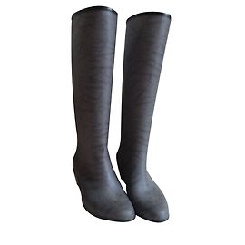 Armani Stiefel Grau