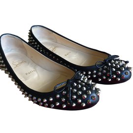 Christian Louboutin-Ballet flats-Black