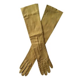 Hermès-Gloves-Straw