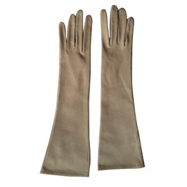 Hermès-Gloves-Grey