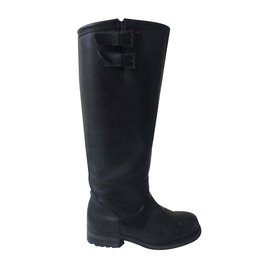 Autre Marque-Boots-Black