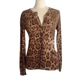 Dolce & Gabbana-Strickwaren-Leopardenprint