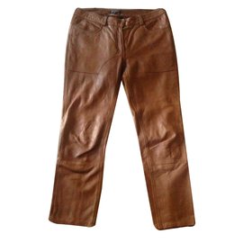 Patrizia Pepe-Pants, leggings-Light brown