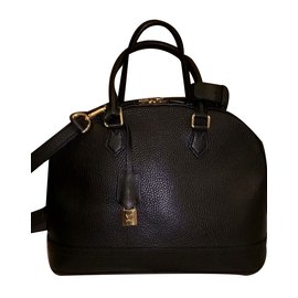 Louis Vuitton-Handbags-Black