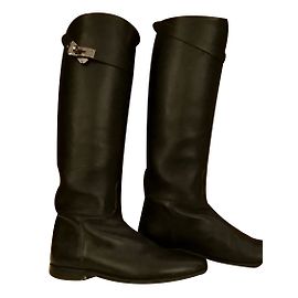 Hermès Botas Negro