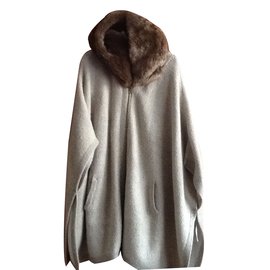 Zara-Coats, Outerwear-Beige