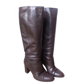 Gerard Darel Bottes Marron