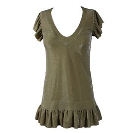 Karen Millen Kleid Gold Grösse 36 Golden