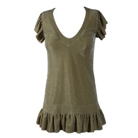 Robe dorée Karen Millen Taille 36 Doré