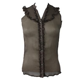 Autre Marque Top sans manches River Island Taupe Taupe