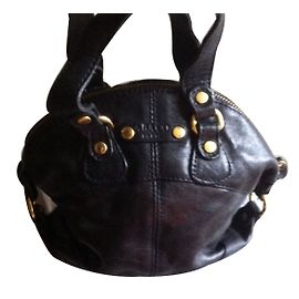 Abaco Mini Handbag Black Lamb Leather Black