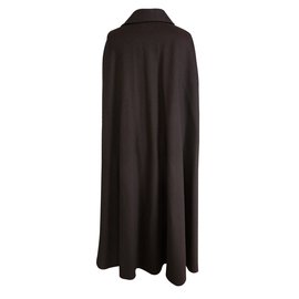 Yves Saint Laurent-Coats, Outerwear-Brown