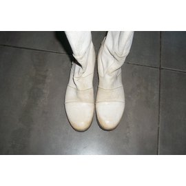 Autre Marque-Boots-White