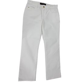 Calça Capri branca de algodão Louis Vuitton Branco