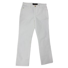 Louis Vuitton-Pantalones, polainas-Blanco