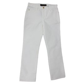 Louis Vuitton-calça, leggings-Branco