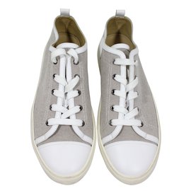 Hermès-Sneakers-Grey,Eggshell