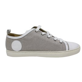 Hermès-Sneakers-Grey,Eggshell
