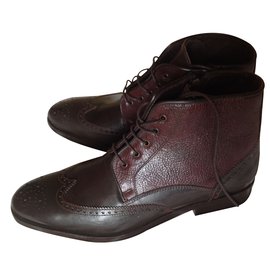 Autre Marque-Boots-Brown