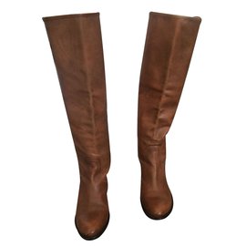 Autre Marque-Boots-Caramel