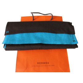 Hermès-Scarves-Blue