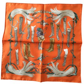 Hermès Scarves Orange