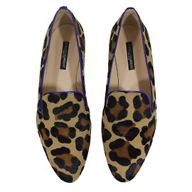 Alberto Guardiani Slippers Imprimé léopard