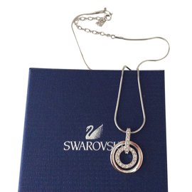 Swarovski-collier-Argenté