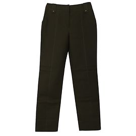 Louis Vuitton Khaki Cotton Pants Size 36 Khaki