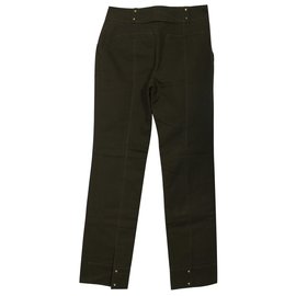 Louis Vuitton-Pants, leggings-Khaki