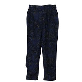 Marc by Marc Jacobs Seidenhose Blau und Khaki Andere