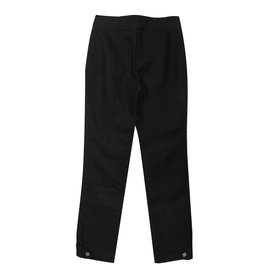 Louis Vuitton-Pantalones, polainas-Negro