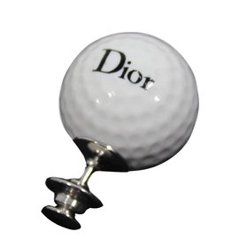 Dior-Broche golf-Blanc