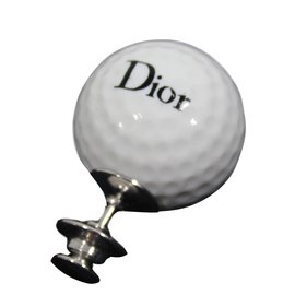 Dior Golf pin white White