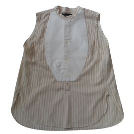 Top Isabel Marant de algodón beige talla 1 Beige