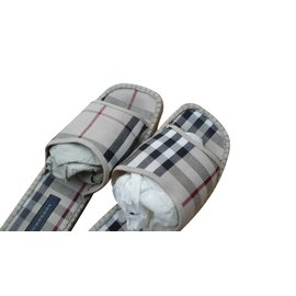 Burberry Cotton Canvas Mules Other