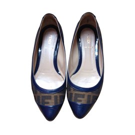 Fendi-Ballet flats-Brown