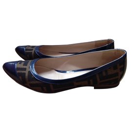 Fendi-Ballet flats-Brown