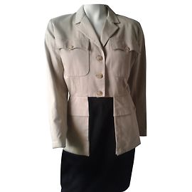Alaïa Jackets Beige