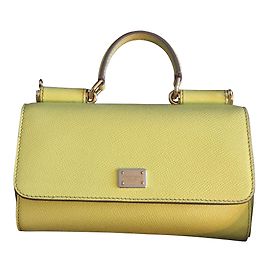 Dolce & Gabbana Clutch bags Yellow