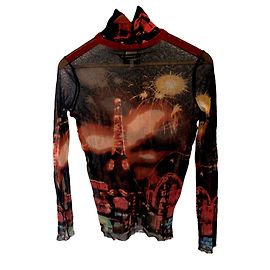 Jean Paul Gaultier Top Multicolore