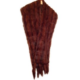 Autre Marque-Scarves-Brown