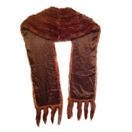 Autre Marque-Scarves-Brown
