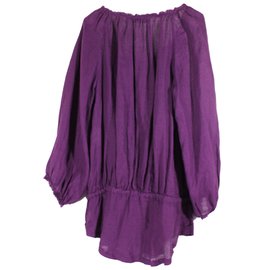 Isabel Marant Etoile-Tops-Purple