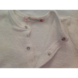 Bonpoint-One piece Jacket-White