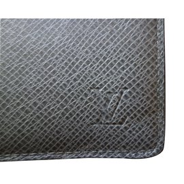 Louis Vuitton-Geldbörsen Kleines Zubehör-Grau