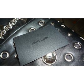 Karl Lagerfeld-Handbags-Black