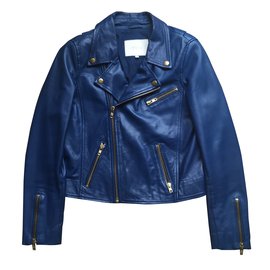 Maje Biker jackets Blue