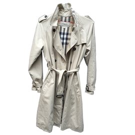 Burberry Brit-Trench coats-Beige