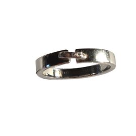 Chaumet Lien White Gold and Diamond Ring Size 55 Grey